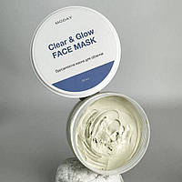 Восстанавливающая маска-антистресс для лица MODAY Clear & Glow FACE MASK на основе цинка и азелаиновой кислоты