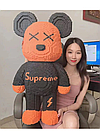 Конструктор Magic у формі ведмедика Bearbrick Blocks коричневий, фото 2