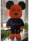 Конструктор Magic у формі ведмедика Bearbrick Blocks коричневий, фото 5