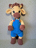 Жираф Handmade м'яка в'язана іграшка ручна робота подарунок дитині