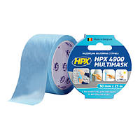 Стрічка малярна HPX 4900 MULTIMASK надміцна, 50 мм*25 м, блакитна