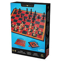Набір з трьох настільних ігор Spin Master Шахи, шашки та хрестики-нуліки (SM98377/6065336)