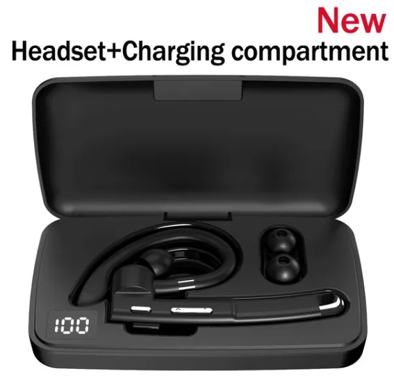 Гарнитура bluetooth YYK-520 с зарядным кейсом