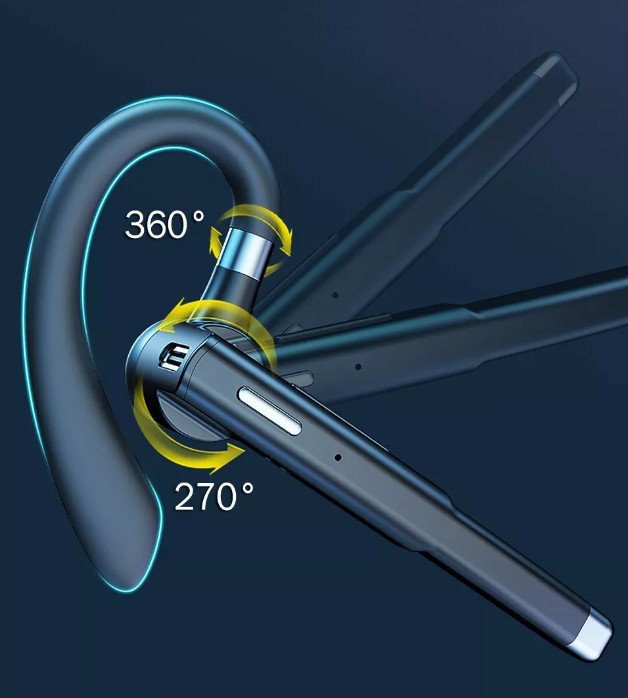 Гарнитура bluetooth YYK-520 с зарядным кейсом