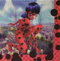 Серветки паперові святкові Леді Жyк (20 штук)