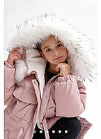 Парка зимняя котоновая куртка для девочек подростковая 6-17 лет DT-8332-15