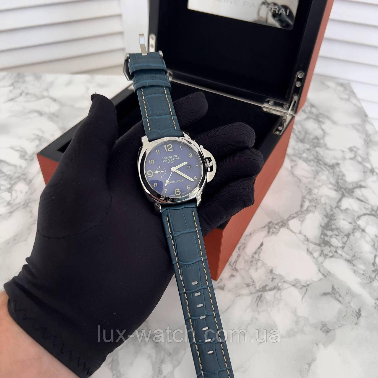 Модний годинник P.a.n.e.r.a.i. Luminor GMT, фото 1