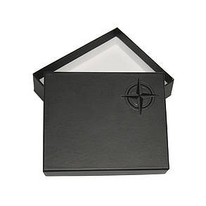 Затискач для купюр шкіряний Tony Perotti Cortina 5000 navy синій, фото 2