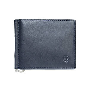 Затискач для купюр шкіряний Tony Perotti Cortina 5000 navy синій, фото 1