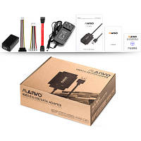 Адаптер Maiwo USB 3.0 to 2.5/3.5'' IDE/SATA HDD/SSD, 5.25'' CD-R, PA 2V/2A (K132U3IS), фото 4