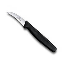 Кухонный нож Victorinox Shaping лезвие 6 см изогнутое с черн.ручкой
