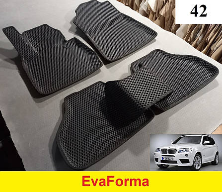 3D килимки EvaForma на BMW X3 F25 '10-17, 3D килимки EVA, фото 1