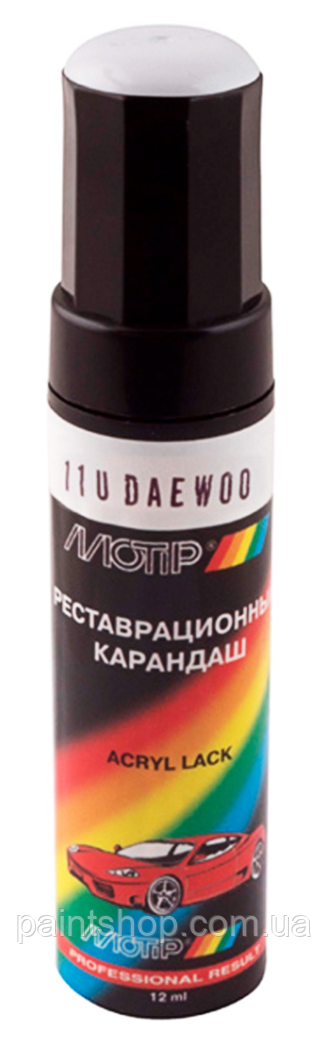Олівець реставраційний Motip Daewoo 11U Білий 12 мл