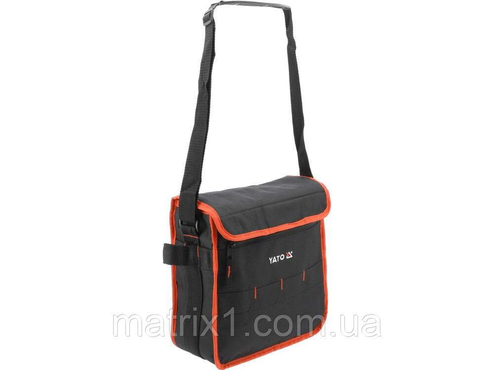 Сумка для інструменту YATO з ременем на плече, 31x 13x 31 см