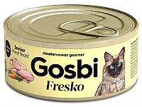 Консерва для кошек Gosbi Fresko (Госби) Фреско Сеньор мясной банкет, 70 г