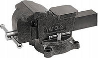 Тиски поворотные слесарные из чугуна 150 мм YATO YT-6503