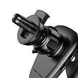 Тримач для мобільного Baseus Gravity Car Mount Black, фото 5