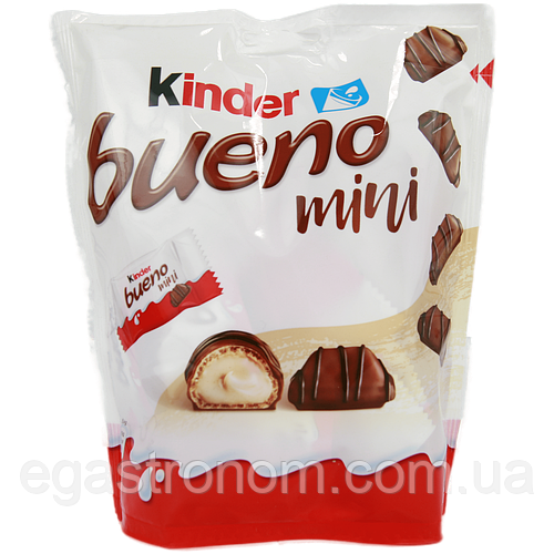 Цукерки буено міні Кіндер Kinder Bueno mini 108g 16шт/ящ (Код: 00 ...