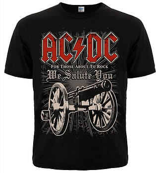 Футболка AC/DC "For Those About To Rock", Розмір L