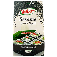 Кунжут чорний ВітаДоро VitaDoro sesame black 125g 6шт/уп 6уп/ящ (Код: 00-00015199)