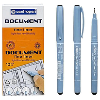 Лінер Centropen Document чорний 0,7 мм 2631/07, 01594