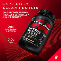 Nitro Tech 100% Whey Gold 907g (Cookies and Cream) та Nitro Tech 100% Whey Gold 907g (French Vanilla Cream) від бренду MuscleTech знову в наявності !!!  Надходження MuscleTech - США !!!