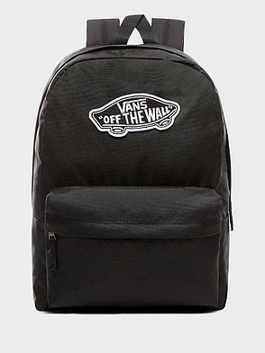 Рюкзак Vans чорний із аплікацією 22 л. Vans Realm Backpack Black, фото 1