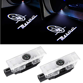 Проєктор підсвітка логотипу для дверей MASERATI (Мазераті) Quattroporte, Ghibli 3, GranTurismo, Levante