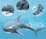 Інтерактивна акула, дитяча іграшка на радіокеруванні Shark, іграшка для ванни, фото 3