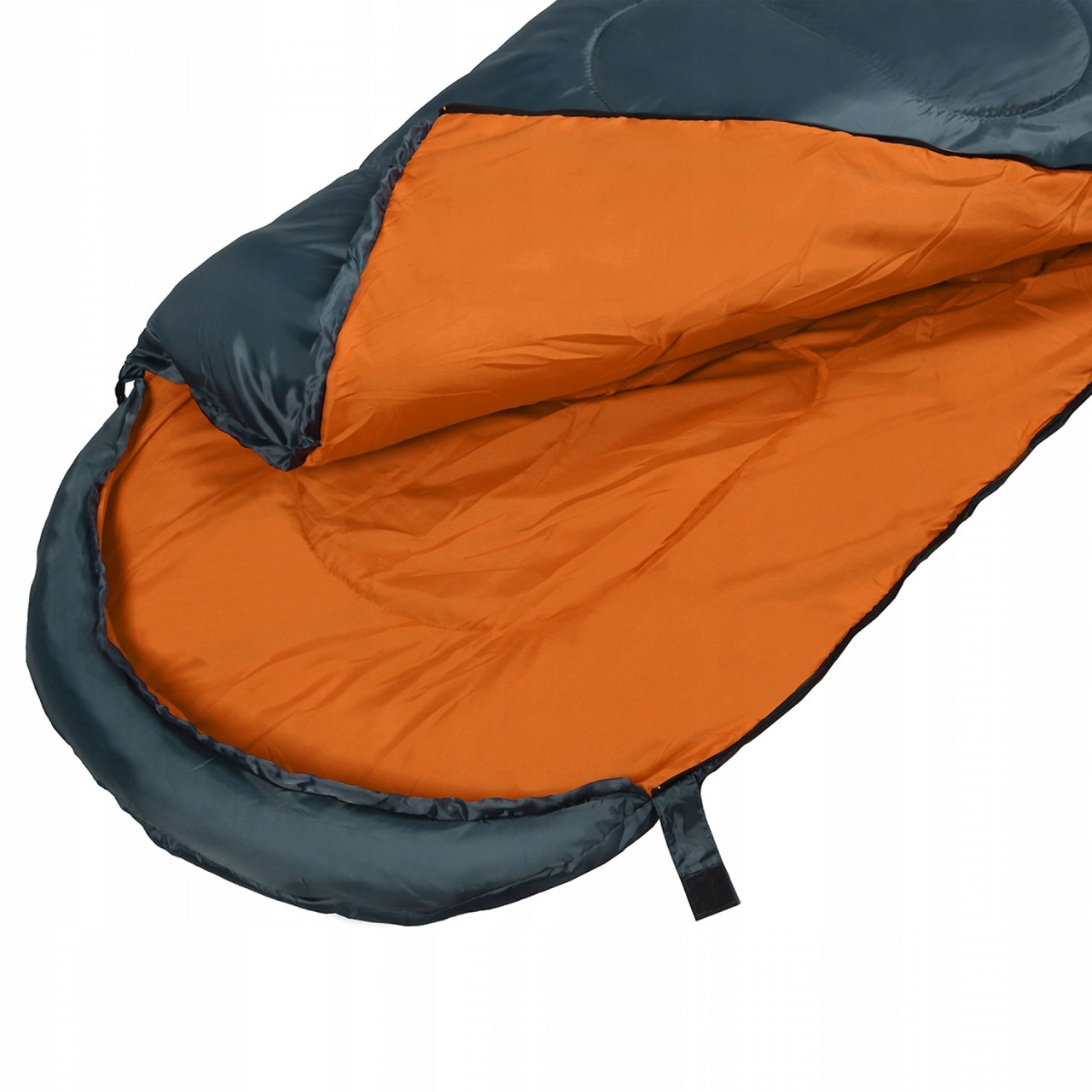 Спальный мешок (спальник) одеяло SportVida SV-CC0065 +2 ...+21°C R Navy Green/Orange Poland - фото 9 - id-p1755736272