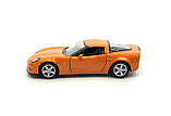Машина металева KT5320W 2007 Chevrolet Corvette Z06, фото 3