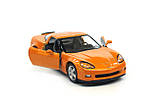Машина металева KT5320W 2007 Chevrolet Corvette Z06, фото 8