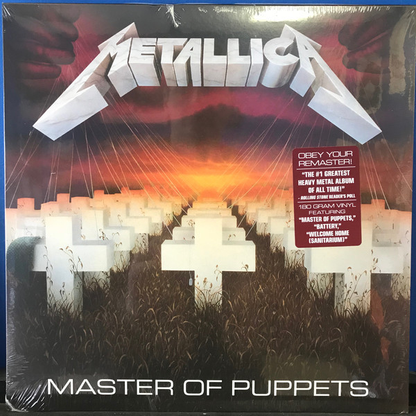 Metallica - Master Of Puppets 1986/2020 (Blcknd005R-1) Blackened/EU Mint Вінілова пластинка (art.244627)