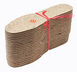 Устілки для взуття повстяні 41 розмір (довжина 25.5 см), фото 5