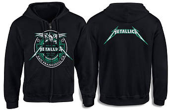Толстовка на змійці METALLICA Seek And Destroy, фото 1