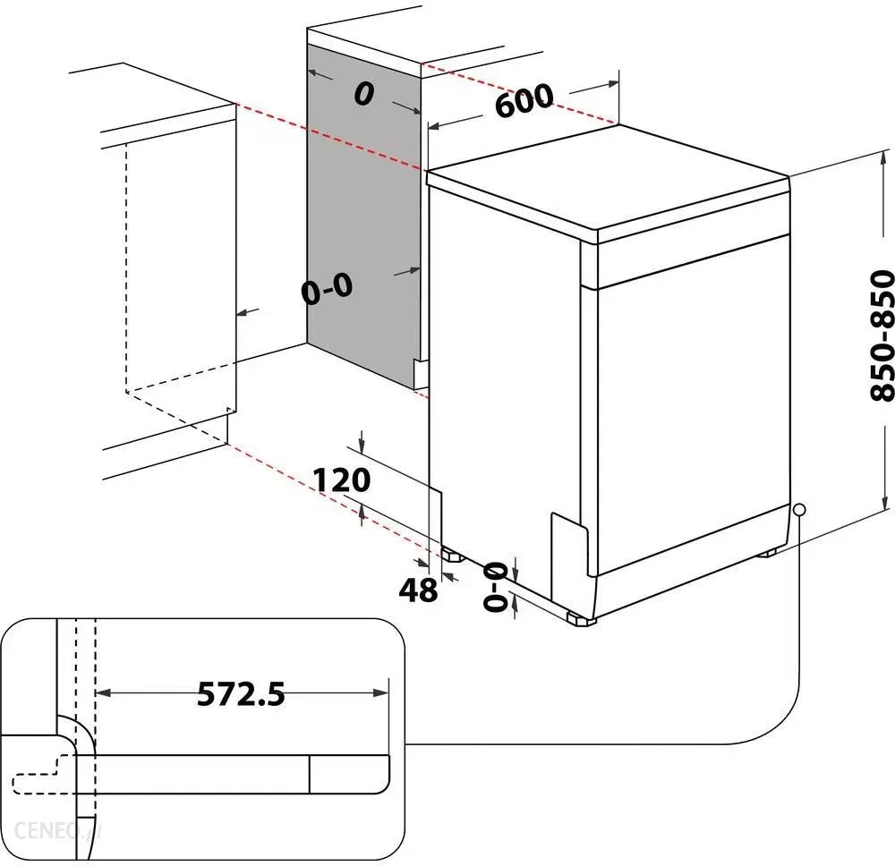 Посудомийна машина Whirlpool W2F HD624 - фото 2 - id-p1984857435