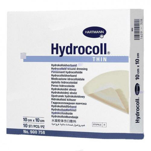 Пов'язка гідроколоїдна HYDROCOLL® THIN, 10 х 10 см