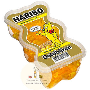 Желейні ведмедики Haribo Goldbaren Zitrone зі смаком цитрусових 450 г.