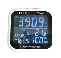 Многофункциональный сигнализатор-термогигрометр углекислого газа CO2-992 FLUS
