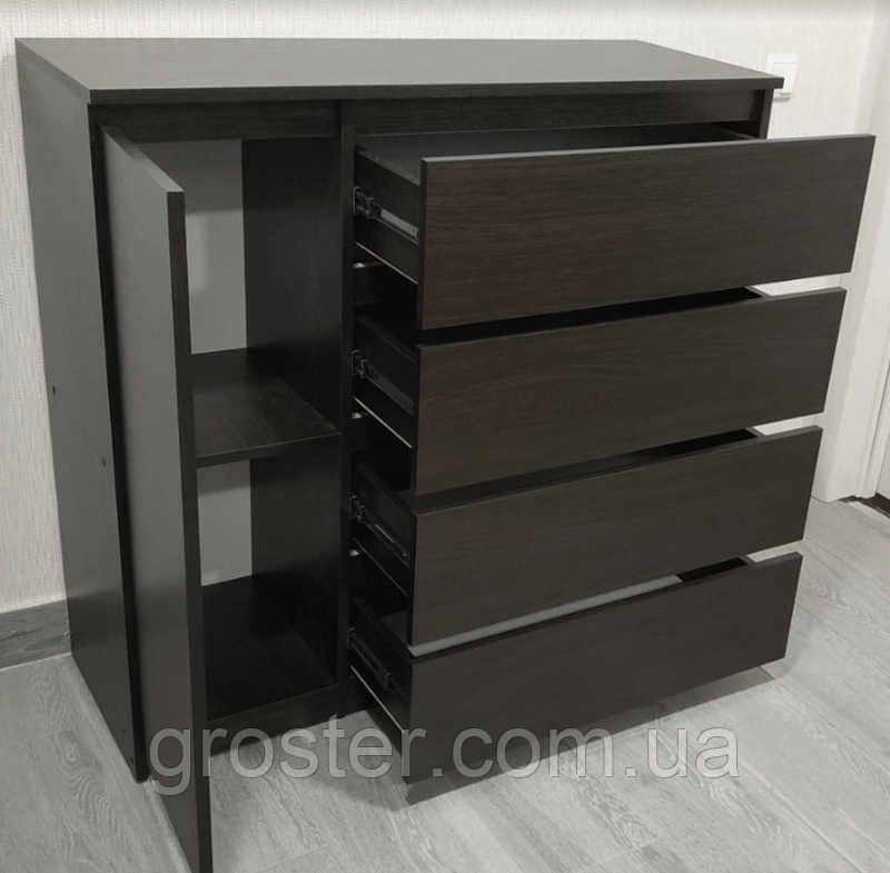 Комод Брайт 4+1 на телескопічних напрямних, фото 1