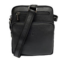 Сумка Tony Perotti шкіряна Cortina 6048 nero чорний, фото 3