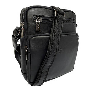 Сумка Tony Perotti шкіряна Cortina 6048 nero чорний, фото 1