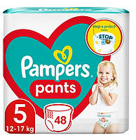 Подгузники-трусики PAMPERS одноразовые Pants Junior 12-17 кг Джамбо Упаковка 48 штук