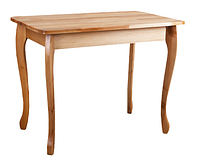 Стол нераскладной обеденный прямоугольный Смарт Натуральный 100х60 для небольшой кухни, столовой Микс Мебель