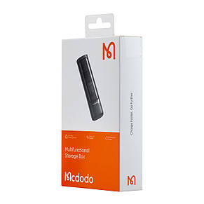 Набір дорожній адаптерів і кабелів 9 в 1 McDodo Multifunctional Storage Box WF-1720 Black, фото 2