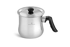 Каструля-молочник Edenberg 1 л з неіржавкої сталі зі свистком і кришкою, фото 5