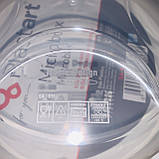 Таця з кришкою для розігрівання їжі біла 30,5 * 12 см Мікробокс сіта, фото 2