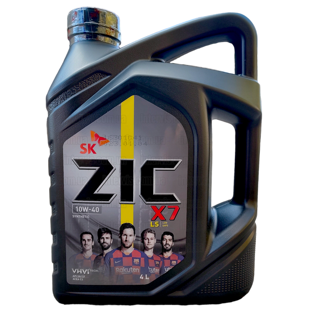 Моторное масло ZIC X7 LS 10W-40 API SM/CF (RN0700) 4л., цена: 1050