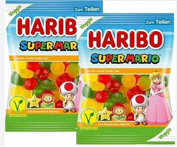 Жуйки Haribo Super Mario Vegetarisch 175г