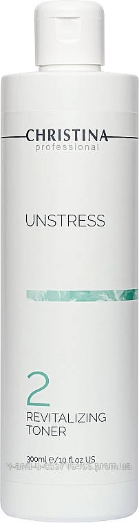 Відновлювальний тонік (крок 2)
Christina Unstress Revitalizing Toner 300mL